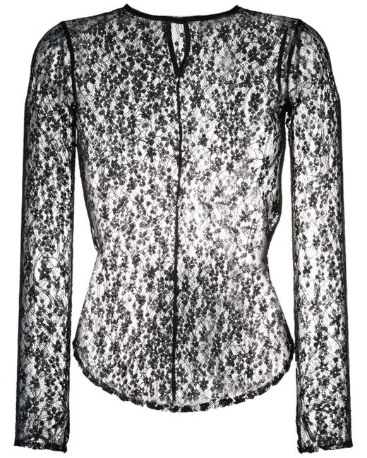 Isabel Marant long-sleeved lace top