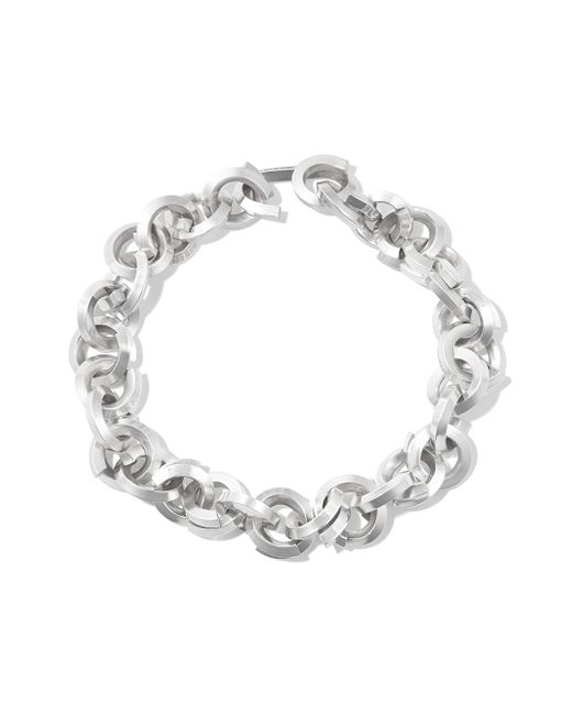 CC-Steding sterling chain-link bracelet