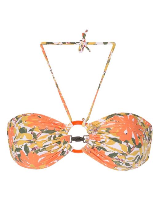 Clube Bossa floral-print bikini top
