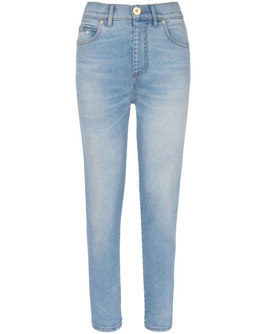 Balmain high-rise slim-cut jeans