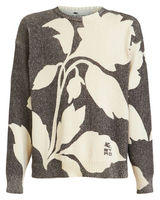 Etro floral-print jumper