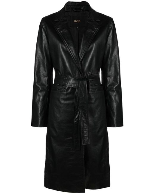 Maje belted trench coat