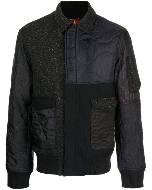 Maharishi zip-up patchwork jacket