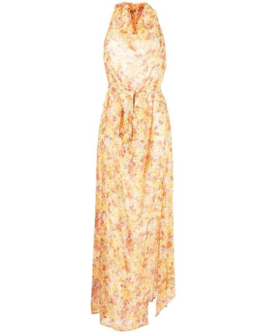 Staud Adele floral-print dress