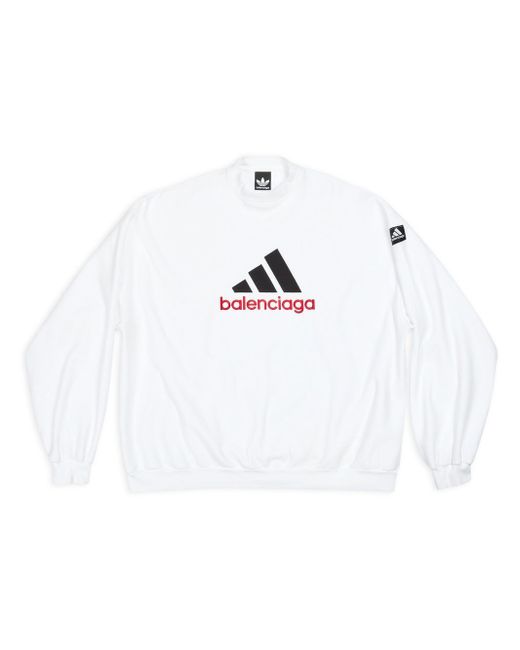 Balenciaga x adidas logo-print sweatshirt