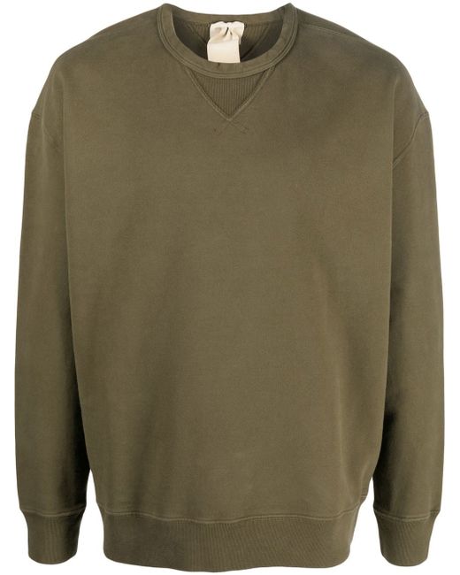 Ten C drop-shoulder cotton sweatshirt