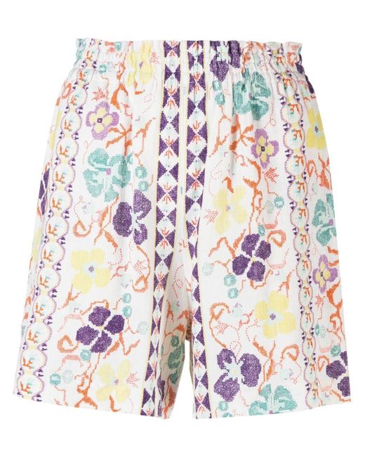 See by Chloé floral-print shorts