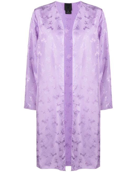 Anna Sui jacquard floral-print jacket