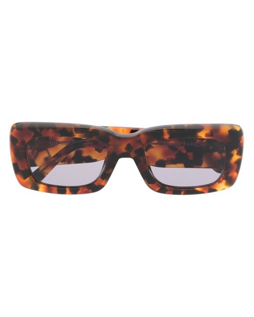 Linda Farrow tortoiseshell-frame sunglasses