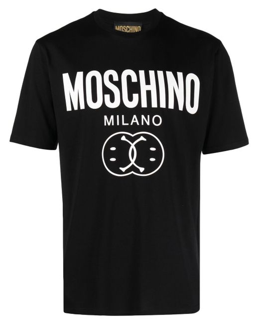 Moschino Smiley logo-print T-shirt