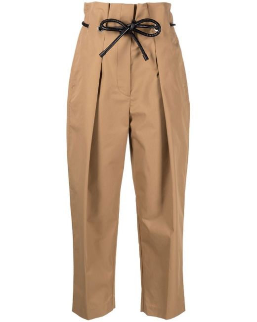 3.1 Phillip Lim Origami paperbag-waist cropped trousers