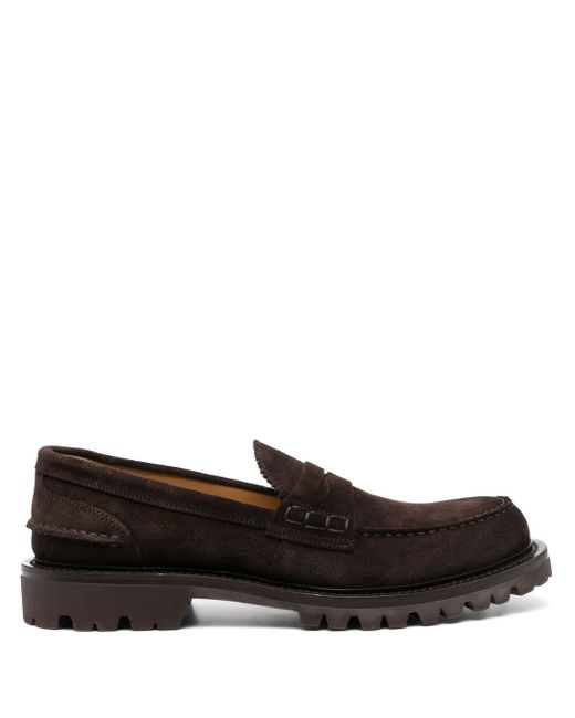 Scarosso Wooster II suede loafers