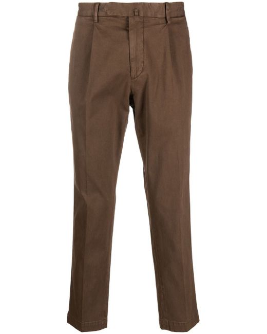 Dell'oglio tapered tailored trousrs