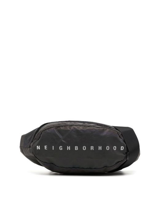 Neighborhood logo-print belt bag