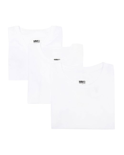 Mm6 Maison Margiela short-sleeve T-shirt set of three