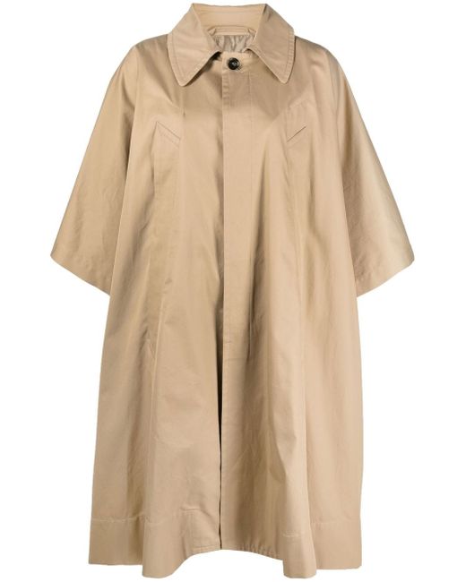 Mm6 Maison Margiela oversized collared coat
