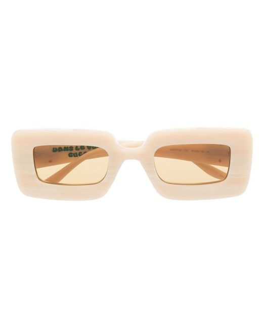 Gucci rectangle frame sunglasses