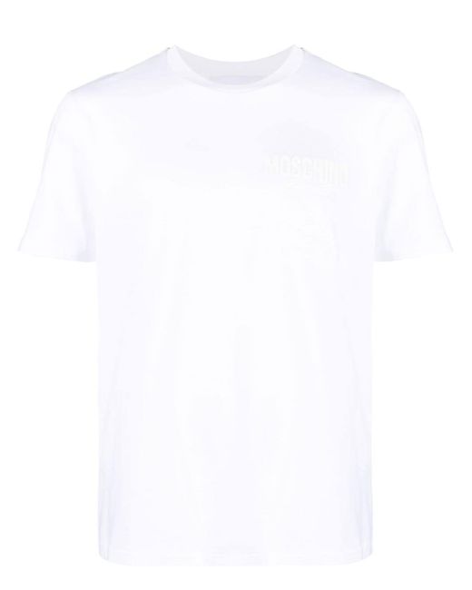 Moschino logo-print organic cotton T-shirt