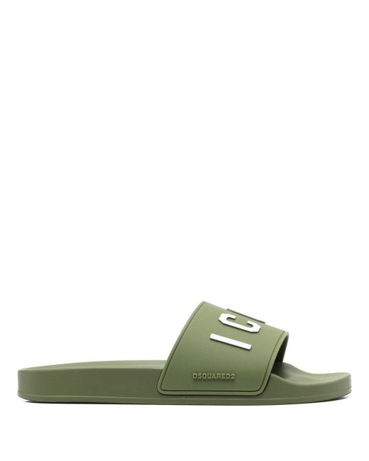 Dsquared2 Icon-embossed pool slides