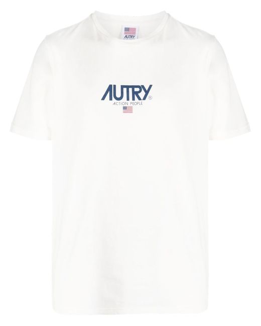Autry cotton logo-print T-shirt