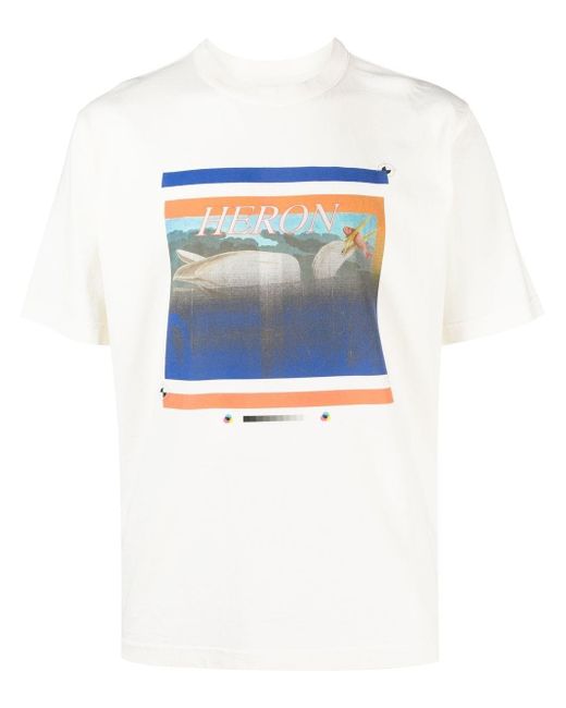 Heron Preston Misprinted graphic-print T-shirt
