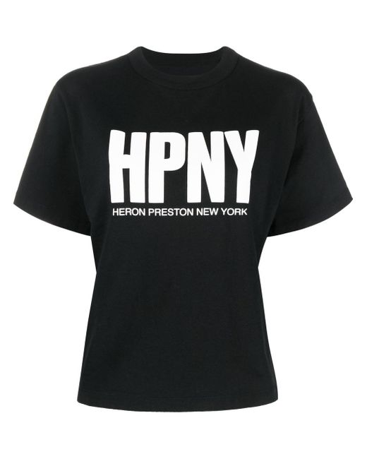 Heron Preston logo-print T-shirt