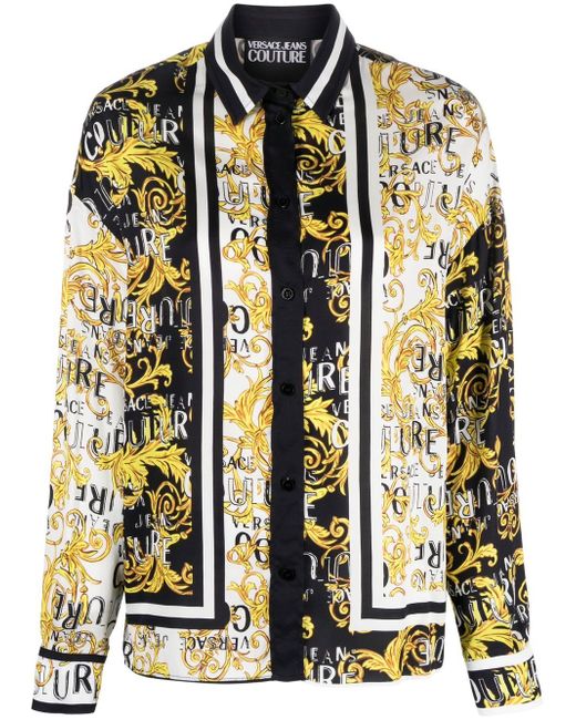 Versace Jeans Couture Barocco print blouse