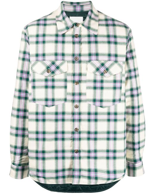 Isabel Marant check-print two-pocket shirt