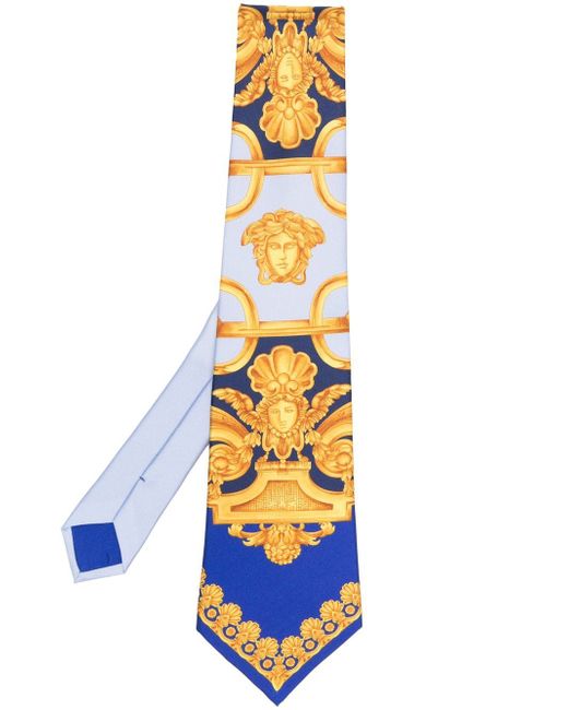 Versace Barocco 660 silk tie