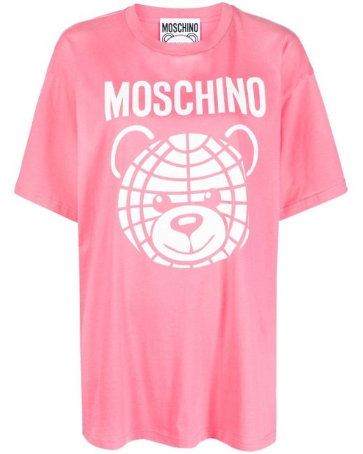 Moschino Teddy Bear logo-print T-shirt