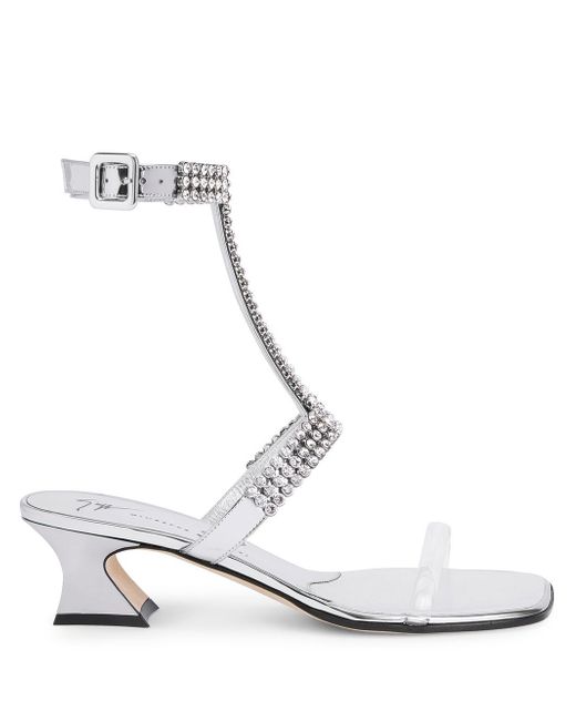 Giuseppe Zanotti Design Devine crystal 45mm sandals