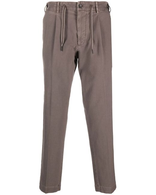 Dell'oglio drawstring-waistband chino trousers