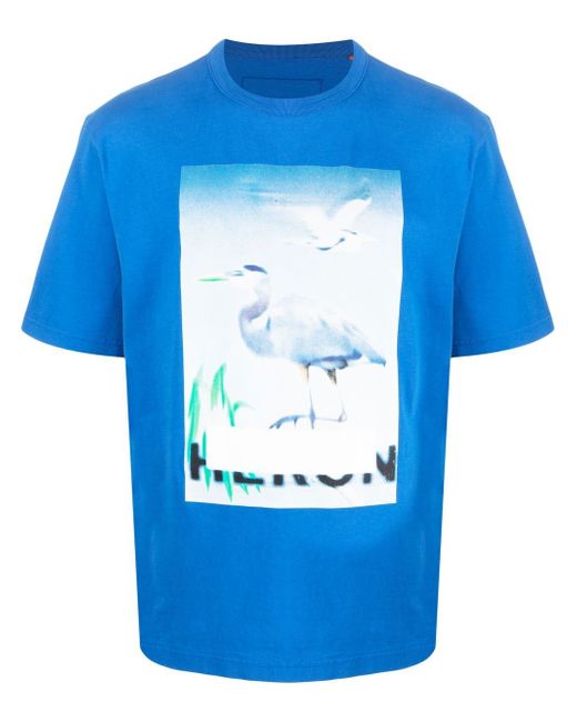 Heron Preston graphic-print crew neck T-shirt