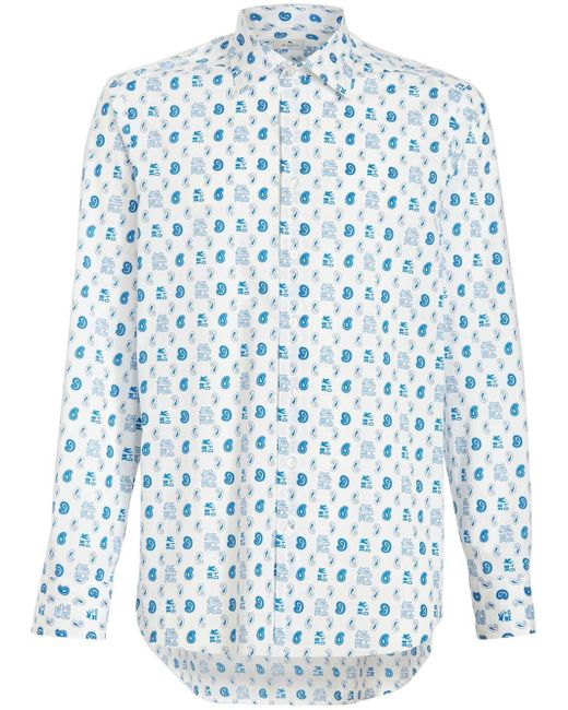 Etro patterned button-up shirt