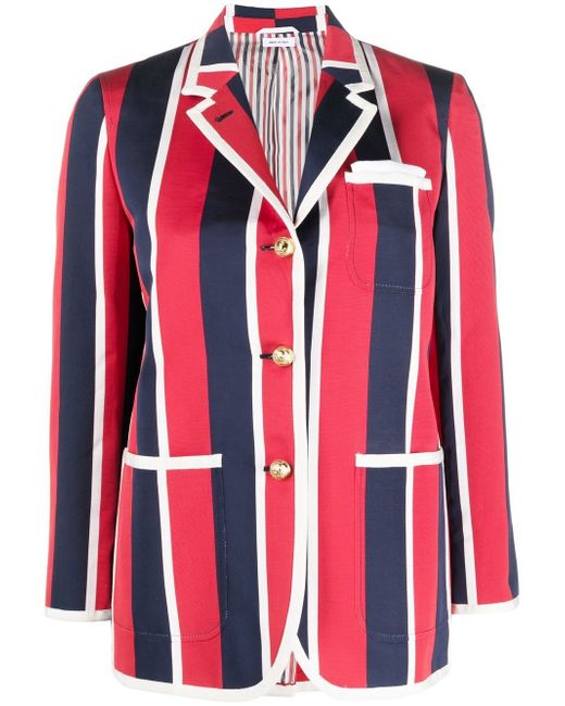Thom Browne wide stripe sport coat