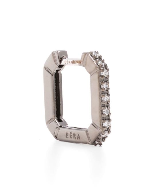 Eéra 18kt gold Candy Mini diamond hoop earring