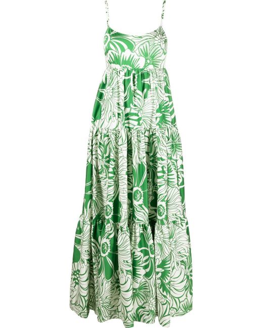 Borgo De Nor floral-print maxi dress