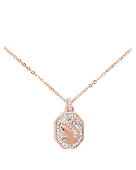 Swarovski Signum crystal-embellished pendant necklace