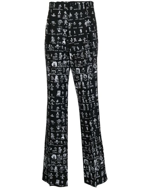 Vivienne Westwood all-over graphic print trousers