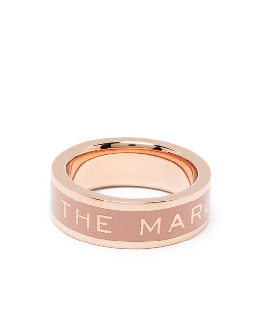 Marc Jacobs logo two-tone ring