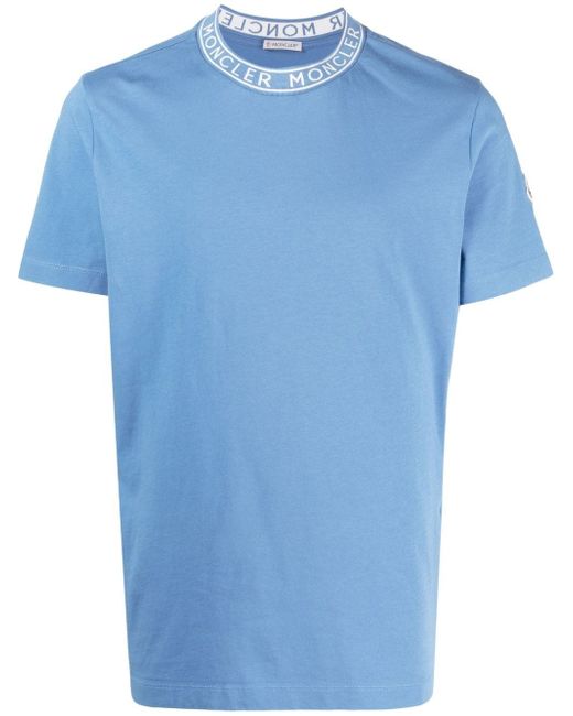 Moncler logo-print short-sleeved T-shirt