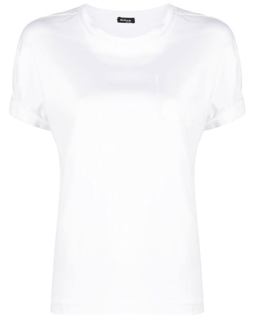 Kiton faux-pocket cotton T-shirt