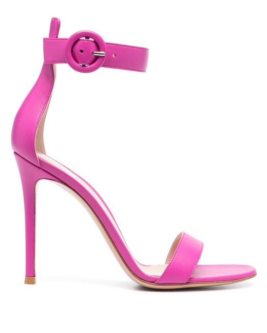 Gianvito Rossi 95mm leather sandals