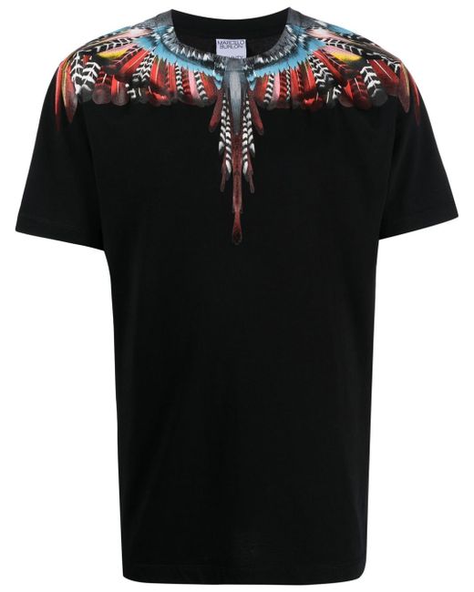 Marcelo Burlon County Of Milan Grizzly Wings cotton T-shirt