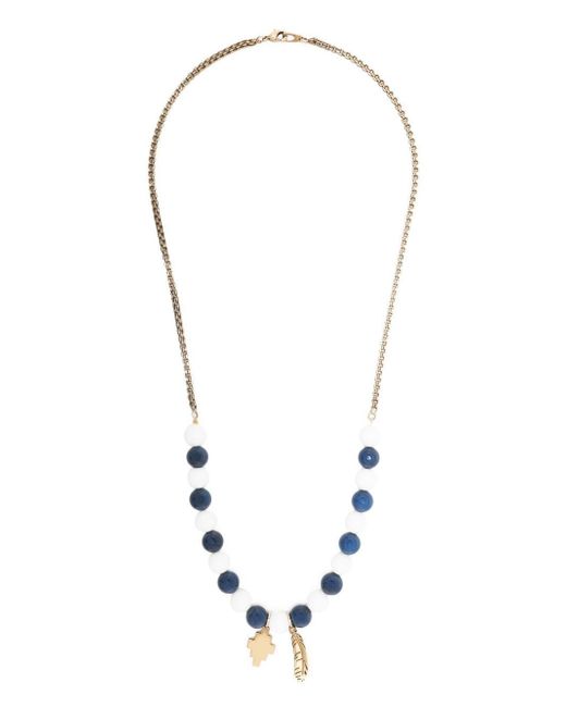 Marcelo Burlon County Of Milan Cross Beads charm necklace