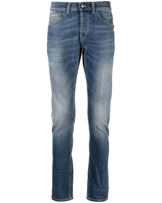 Dondup low-rise cropped jeans