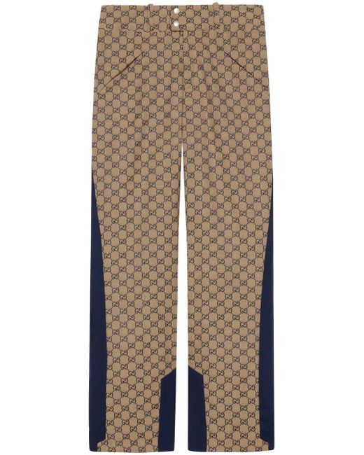 Gucci GG Supreme canvas trousers