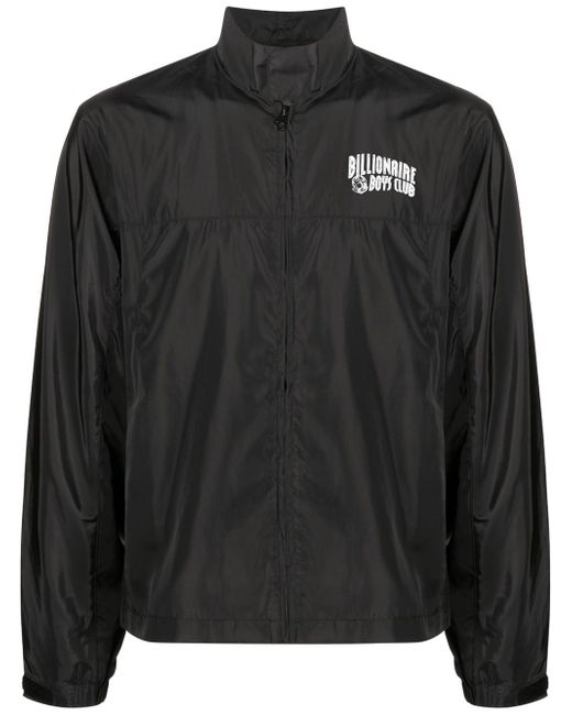 Billionaire Boys Club logo print zip-up jacket