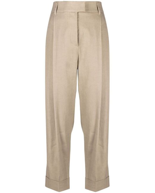 Brunello Cucinelli cropped tailored trousers