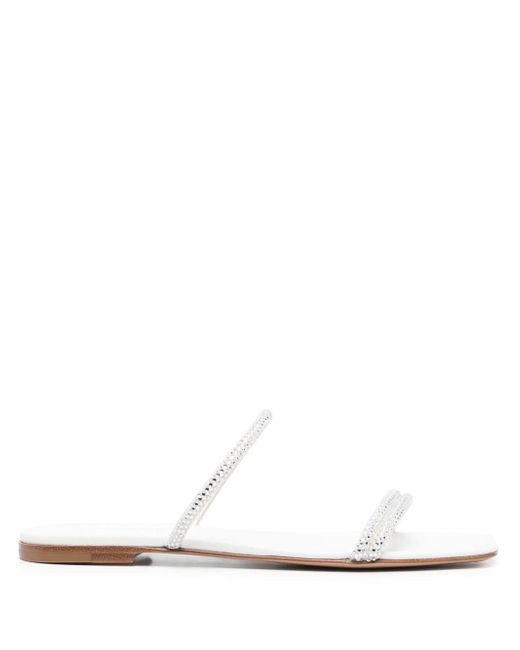 Gianvito Rossi Cannes leather sandals